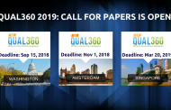 QUAL360 Conference Series 2019 – Call for Papers is Now Open!